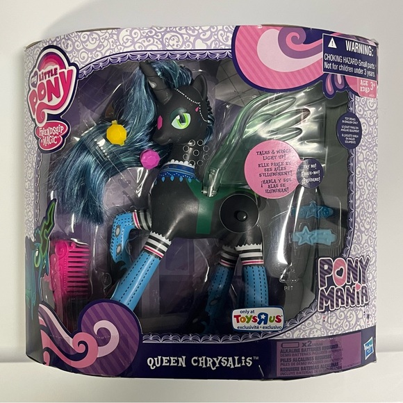 My Little Pony Toys Nwt Talking Queen Chrysalis Pony Mania Mlp